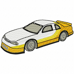 Cars Embroidery Design 4